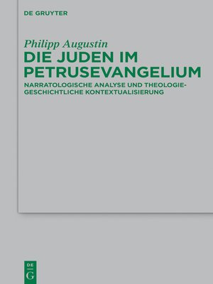 cover image of Die Juden im Petrusevangelium